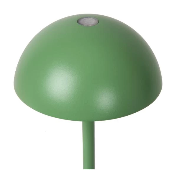 Lucide JOY - Lámpara de mesa Recargable Dentro/Fuera - Batería/acumulador - Ø 12 cm - LED Regul. - 1x1,5W 3000K - IP54 - Verde - detalle 2